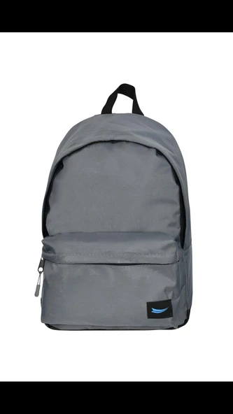 Spor Unisex Sırt Çantası Su Geçirmez Kumaş Gri ürün görseli 1