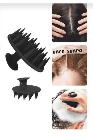 Yumuşak Silikon Duş Deri Masaj Tarağı - 2