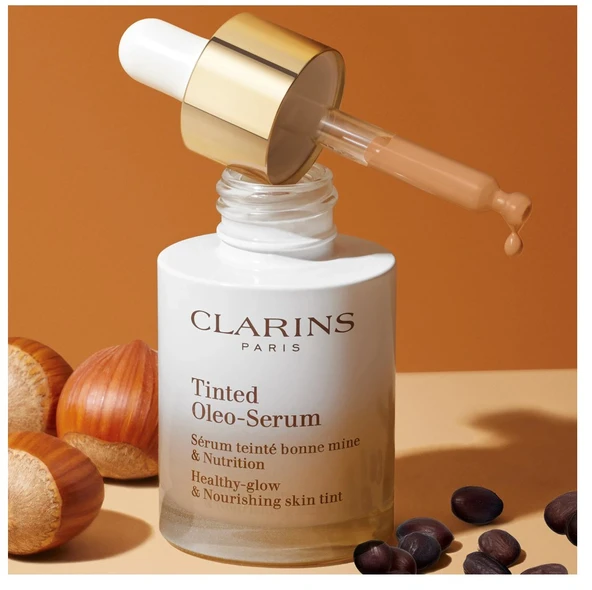 Clarins  Tinted Oleo Serum - Renkli Sağlıklı Parıltı ve Besleyici Serum 2.5 - 4
