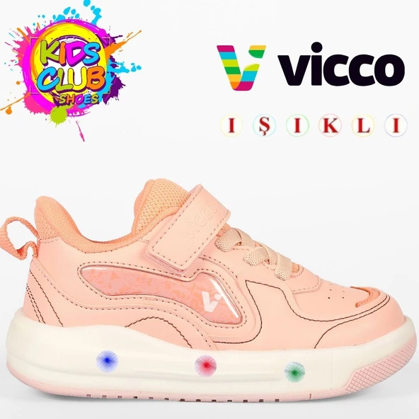Vicco Disnew Işıklı Ortopedik Çocuk Spor Ayakkabı - Resim 8