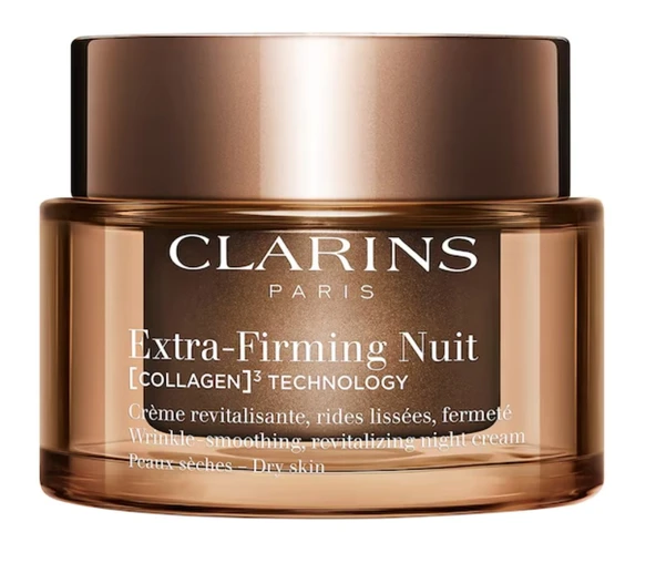 Clarins Extra Firming - Kuru Ciltler İçin Yaşlanma Karşıtı Gece Kremi 50 ml