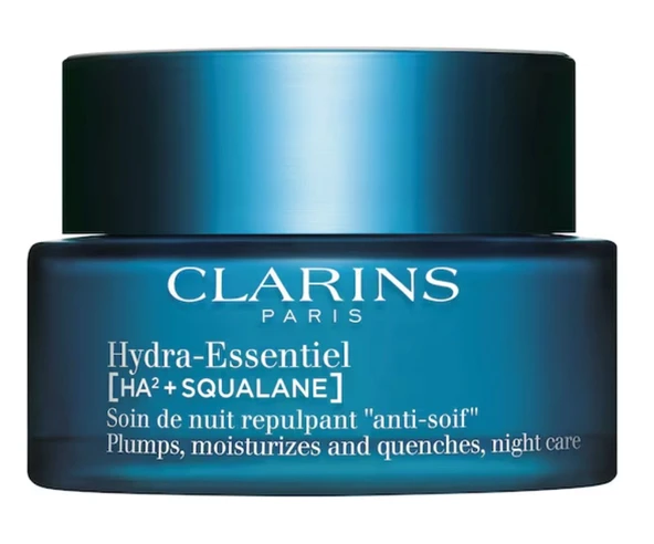 Clarins Hydra-Essentiel [HA²] - Susuzluk Karşıtı Dolgunlaştırıcı Gece Bakımı 50 ml