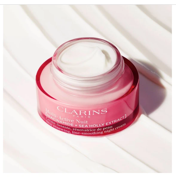Clarins Multi Active Night Cream All Skin Types 50 ml - Resim 2