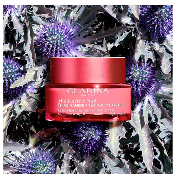 Clarins Multi Active Night Cream All Skin Types 50 ml - Resim 3
