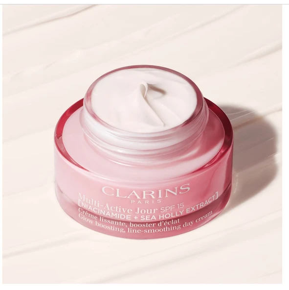 Clarins Multi Active - Stresin Etkileriyle Savaşan Yaşlanma Karşıtı Nemlendirici SPF 15  50 ml - Resim 2