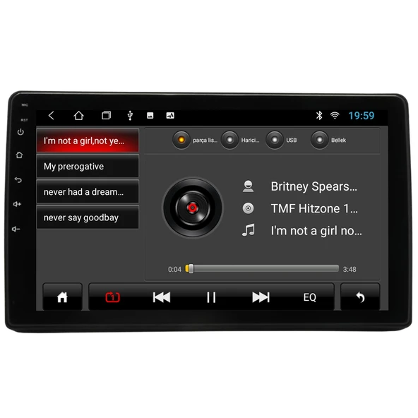 Ford Transit Custom 2019-2023 UYUMLU 4 GB RAM 64 GB HAFIZA ANDROID MULTIMEDIA TEYP - Resim 6