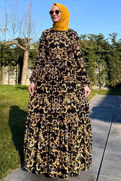 Hürrem Elbise Siyah