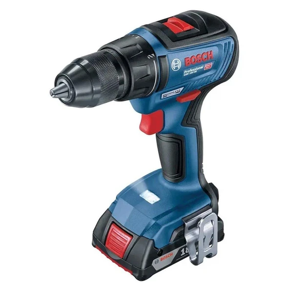 Bosch GWS 180-LI + GSR 18V-50 Akülü Taşlama ve Vidalama Matkap Seti - 3