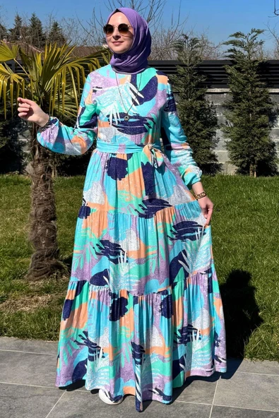 Gökkuşağı Elbise - 5