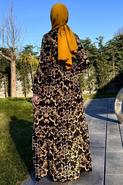 Hürrem Elbise Siyah - 8