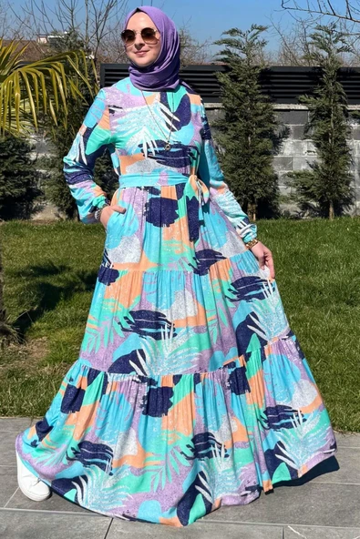 Gökkuşağı Elbise - 3