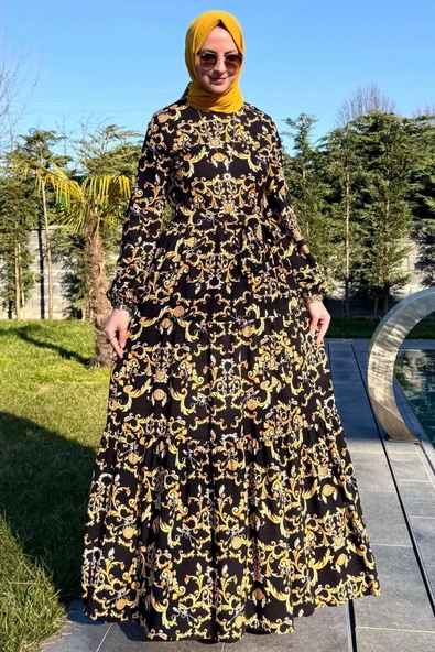 Hürrem Elbise Siyah - 3