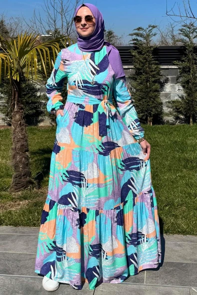Gökkuşağı Elbise - 7