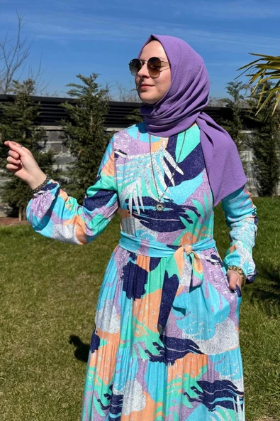 Gökkuşağı Elbise - 8