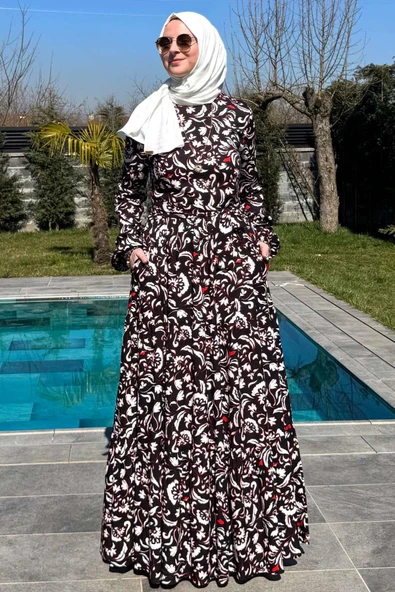 Serra Elbise Siyah - 8