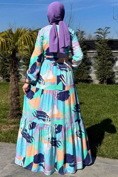 Gökkuşağı Elbise - 9