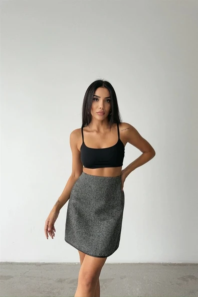 KAŞE KISA ETEK - Siyah - 4