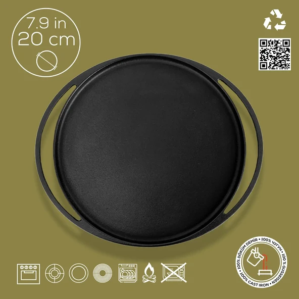Lava Pizza Tabağı 20 Cm Eco - 4