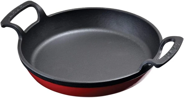 Lava Sahan Yuvarlak Kırmızı 20 Cm