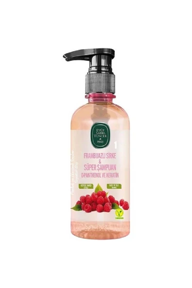 Eyüp Sabri Tuncer Frambuazlı Sirke Süper Şampuan 300 ml (100 ML X 3) - Resim 2