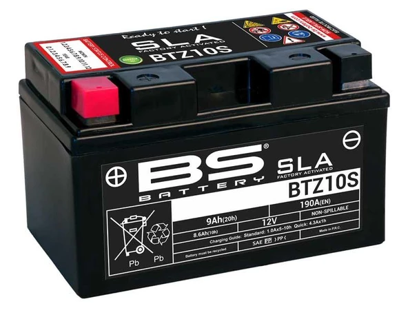 BS BATTERY BTZ10S-SLA