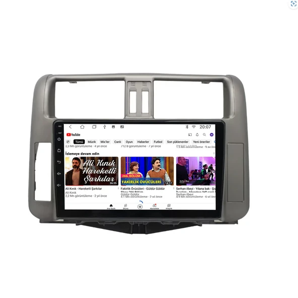 Toyota Land Cruiser Prado 2010-2013 UYUMLU 8 GB RAM 128 GB HAFIZA ANDROID MULTIMEDIA TEYP - Resim 8