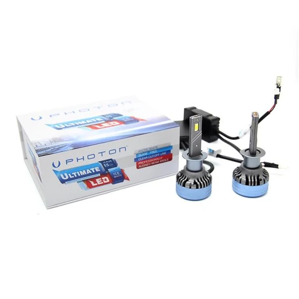 Photon ULTIMATE H1 12-24V +5 Plus LED HEADLIGHT