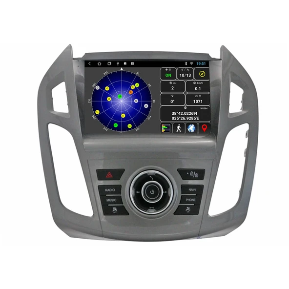 Ford Tourneo Connect 2015-2018 UYUMLU 6 GB RAM 128 GB HAFIZA ANDROID MULTIMEDIA TEYP - Resim 10