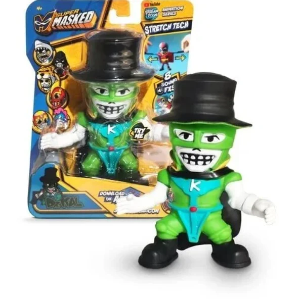 Maskeli Süper Strech Dc Kal 8 Ses Efektli