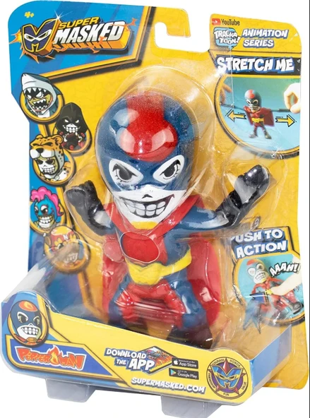 Maskeli Süper Strech Peper Man 8 Ses Efektli