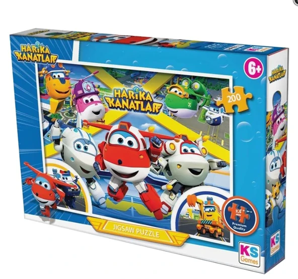 KS Puzzle 200 Parça  Harika Kanatlar