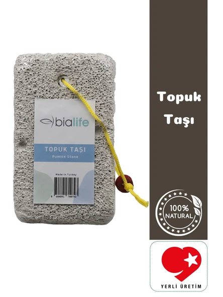 Topuk Taşı - Pomza Taşı - Sünger Taşı - Pumice Stone - Bialife