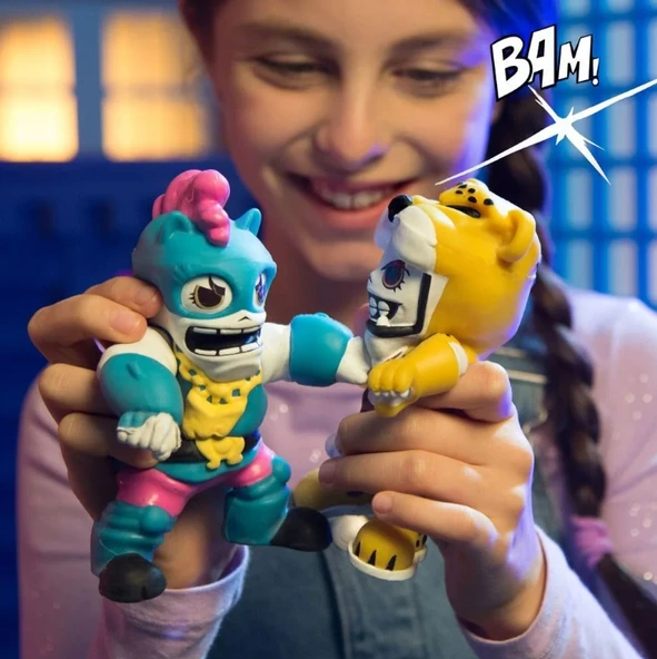 Maskeli Süper Strech Jaw Boy 8 Ses Efektli - 5