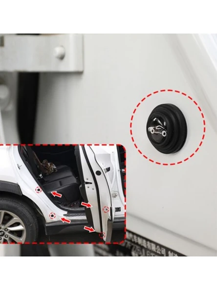 Araba Kapı Darbe Emici Stoper Ses Gürültü Önleyici 10'lu Fosforlu - 4