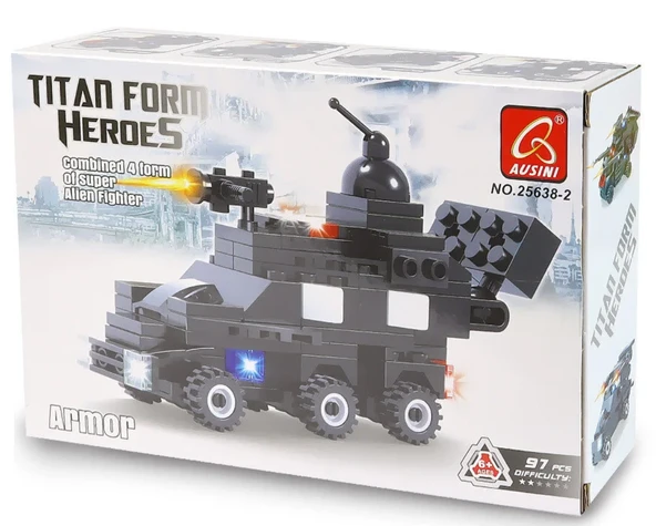 Ausini Titan Form Heroes-2 Armor 97 Parça - 2