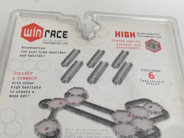 Win Race Mikro Robot Ek Yarış Yolu 6 Parça (002) - 5