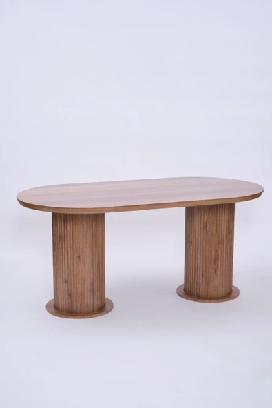 Bohem Traverten Boyalı HighGloss MDF Yemek Masası 90*170 - 7