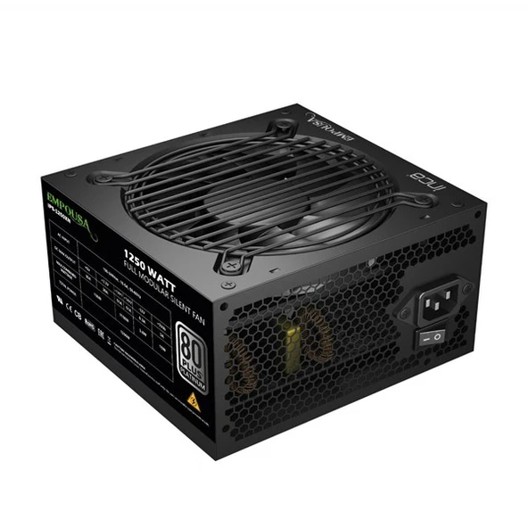INCA 1250W 80+ PLATINUM EMPOUSA IPS-1250XN PCIe5.0 Tam Modüler Power Supply - 6