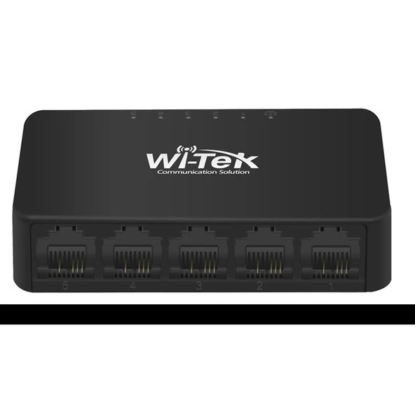 WI-TEK 5port WI-SF105 10/100 Yönetilemez Switch ürün görseli