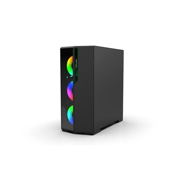 INCA EMG-17XN Gaming Mid-Tower PC Kasası ARGB Kontrolcü - Resim 2