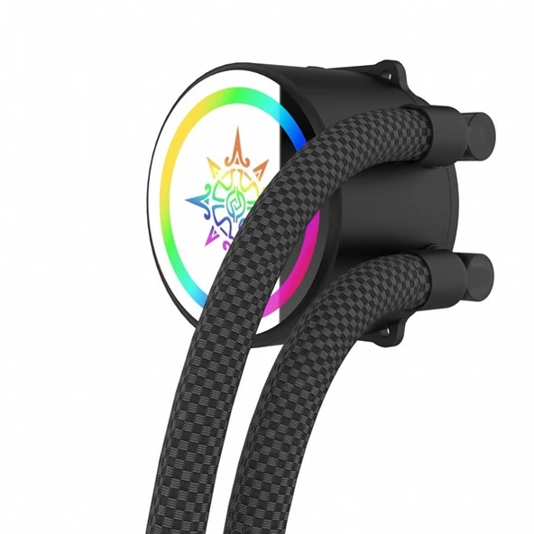 INCA 360mm ISS-03XN ARGB Sıvı Soğutmalı AM5-1700p İşlemci Fanı - Resim 6