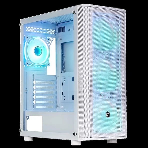 FRISBY 650W 80+ CM-106 GAMING MID-TOWER PC KASASI BEYAZ ürün görseli