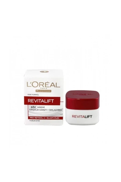 LOREAL REVİTALİFT GÖZ KREMİ KIRIŞIKLARA KARŞI-15ML