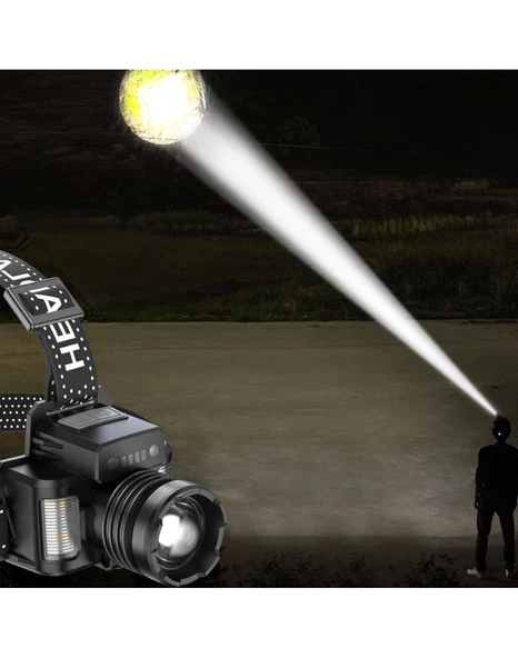WATTON WT-625 SENSÖRLÜ CREE TG LED ŞARJLI KAFA LAMBASI - 7