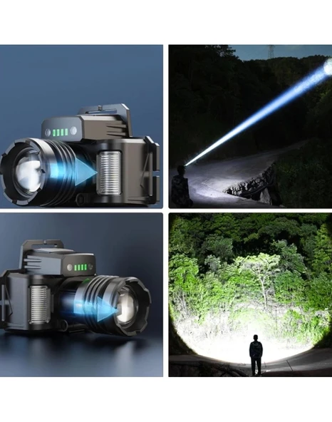 WATTON WT-625 SENSÖRLÜ CREE TG LED ŞARJLI KAFA LAMBASI - 5