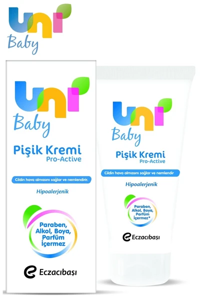 Uni Baby Pişik Kremi 75Ml Pro Active (Bebeklere Özel)