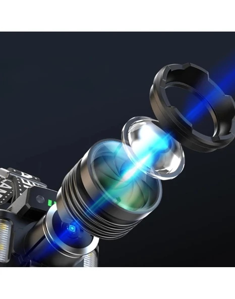 WATTON WT-625 SENSÖRLÜ CREE TG LED ŞARJLI KAFA LAMBASI - 4
