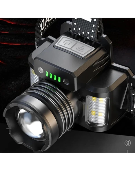 WATTON WT-625 SENSÖRLÜ CREE TG LED ŞARJLI KAFA LAMBASI - 2