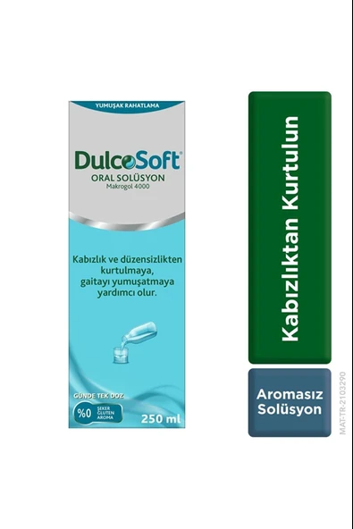 Dulcosoft Oral Solüsyon Makrogol 4000 250 ml