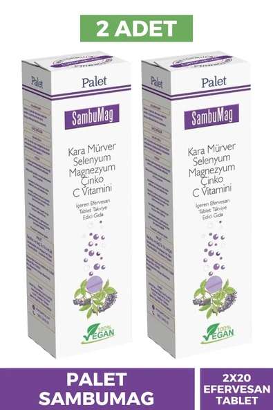 Sambumag 20 Efervesan Tablet 2 Adet
